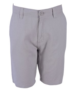 Bermuda de Linho Masculina Adulto Detalhe Bolso Faca BLM-105B Code Blue Cinza Claro