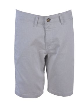 Bermuda De Sarja MBermuda De Sarja Masculina Adulto Essencial 3009015 Ogochi Cinza