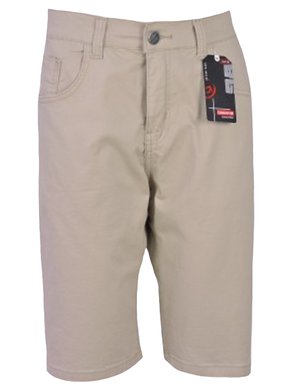 Bermuda De Sarja Tradicional  Masculina 17.48.0045 Gangster Bege