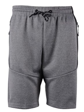 Bermuda Masculina Adulto Detalhe Bolso com Ziper BELM-610 Blue Tech Grafite