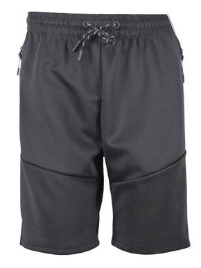 Bermuda Masculina Adulto Detalhe Bolso com Ziper BELM-610 Blue Tech Preto