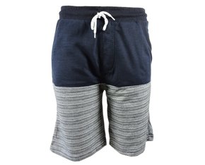 Bermuda Masculina Adulto Moletom Com Bolso 17.86.0165 Gangster Marinho