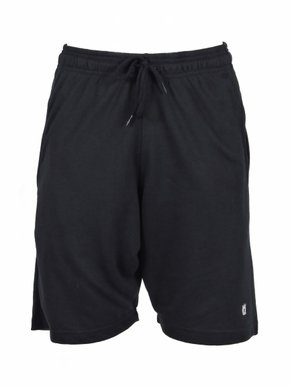 Bermuda Moletinho Masculina Adulta Lisa Com Detalhe Logo M7300 Over Surf Preto