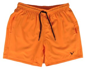 Bermuda Tactel Masculina Juvenil Lisa 31568 Vanton Laranja Neon