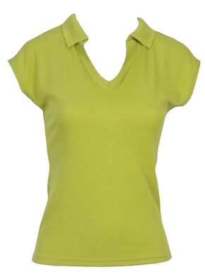 Blusa Canelada Feminina Adulto 1.703394 Lecimar Verde