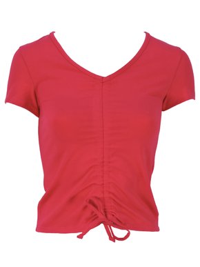Blusa Manga Curta Feminina Adulto Lisa V559M Vila Flor Rosa Chock