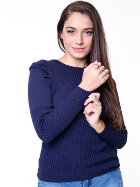 Blusa Manga Longa Feminina Adulto  LG087 Logan Marinho