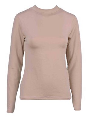Blusa Térmica Feminina Adulto Gola Alta 24601 Dc Têxtil Nude