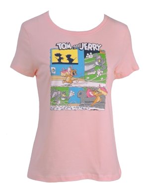 Blusa Tradicional Com Estampa  1000108611 Malwee Salmão