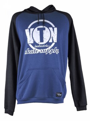 Blusão De Moletinho Masculino Adulto Com Capuz Bolso Canguru 413001 Vanton Marinho