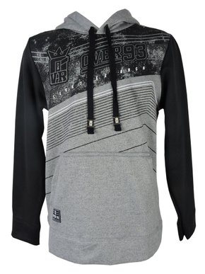 Blusão De Moletom Masculino Adulto Detalhe OVR93 M105024 Over Surf Mescla Escuro