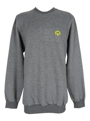 Blusão de Moletom Masculino Adulto Estampa Logo VTN 23100 Vanton Mescla Escuro