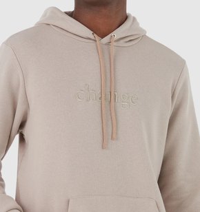 Blusão De Moletom Masculino Adulto Bordado Com Capuz 1000106350 Malwee Bege