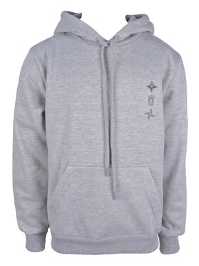 Blusão De Moletom Masculino Juvenil Com Capuz 123135300 Over Mescla