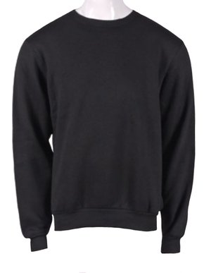 Blusão De Moletom Unissex Adulto Liso 06CN Hering Preto