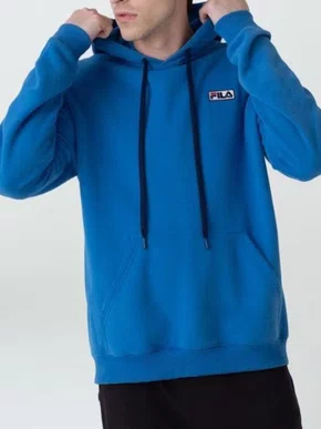 Blusão Masculino Adulto Moletom Basic Essential F11HT00410 Fila Azul