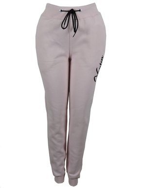 Calça De Moletom Feminina Adulto Com Punho 26233 Vanton Rosa Claro
