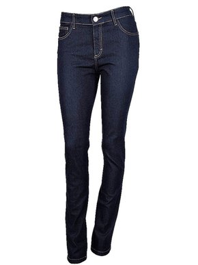 Calça Feminina Adulto Slim Fit Lisa 1000023262 Malwee Jeans Escuro