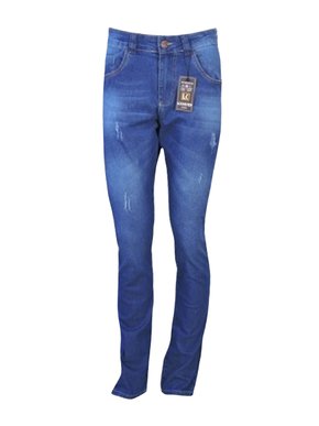 Calça Jeans Com Lycra Masculina Adulto 60008 Lookster Jeans