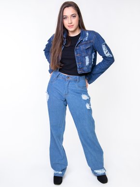 Calça Jeans Feminina Adulto Mom 860 Ativip Jeans