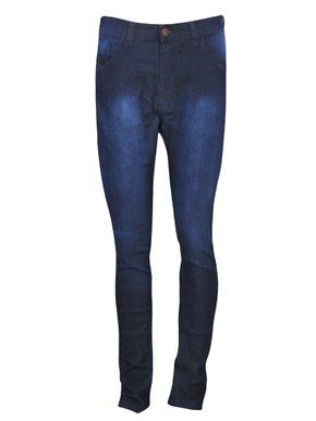 Calça Jeans Masculina Adulto Com Lycra 22220 Ferju Azul