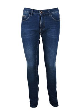 Calça Jeans Masculina Adulto Skinny 19.37.1084 Gangster azul