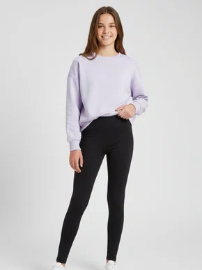 Calça Legging Térmica Feminina Juvenil 10/16  24810 Three Hands Preto