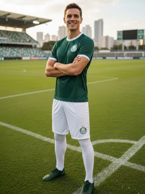 Calção Masculino Adulto Palmeiras 1914 ll 9925048 Betel Branco