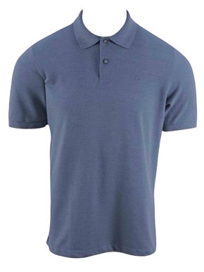 Camisa Polo Masculina Adulto Manga Curta Essencial Slim 7520001 Ogochi Azul