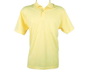 Camisa Polo Masculina Manga Curta Piquê Lisa 8847 Sigosta Amarelo
