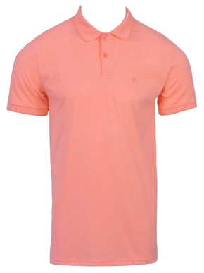 Camisa Polo Tradicional Masculina Adulto Manga Curta 1000100212 Malwee Salmão