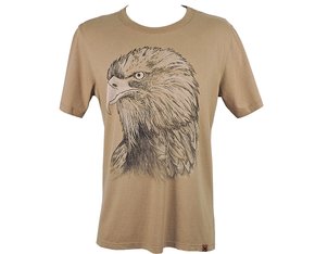Camiseta Masculina Adulto Manga Curta Estampa Águia 4ED5 Hering