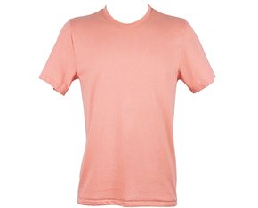 Camiseta Masculina Adulto Manga Curta Lisa 0299 Hering Pêssego