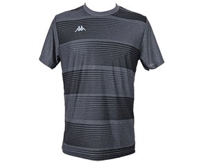 Camiseta Masculina Adulto Manga Curta Maggio Listras KP2118009 Preto