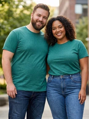 Camiseta De Algodão Tamanho Especial  HT103 Har Têxtil Selva