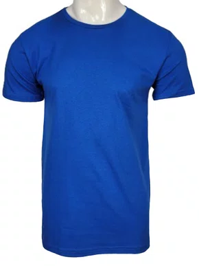 Camiseta De Algodão Unissex HT102 Har Têxtil Royal