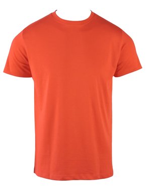Camiseta Básica Manga Curta Masculina Adulto CBEM-100 Blue Bay/Concept Laranja