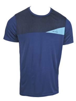 Camiseta Manga Curta Masculina Adulto Dry Fit 10.14.0327 Ninety Eight Marinho