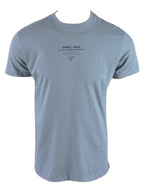 Camiseta Manga Curta Masculina Adulto " Let's Wafe Catch" 512996 Mormaii Azul