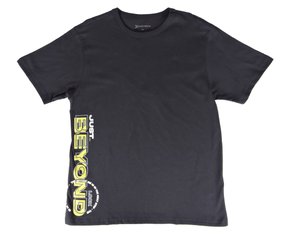 Camiseta Manga Curta Masculina Juvenil Com Estampa Just Beyond 35291 Brandili Preto