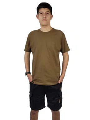 Camiseta Masculina Adulto 10.16.4856 Gangster Marrom