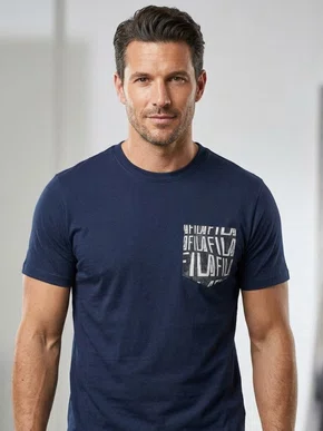 Camiseta Masculina Adulto Dolce Vita F11HT00240 Fila Preto