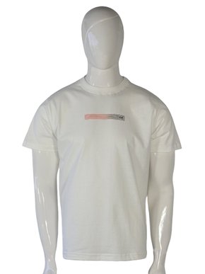 Camiseta Masculina Adulto Manga Curta Detalhe Listras 10.16.4178 Gangster Off White