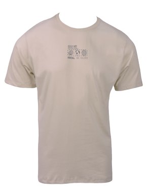 Camiseta Masculina Adulto Manga Curta Estampa Logomarca 29246 Fatal Areia