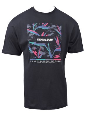 Camiseta Masculina Adulto Manga Curta Estampa Yo Dude ! 29253 Fatal Preto