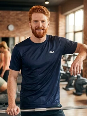 Camiseta Masculina Adulto Manga Curta Lisa DM 170 Lisa Marinho