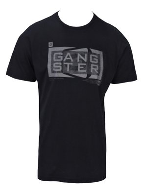 Camiseta Masculina Adulto Manga Curta Relevo 10.16.2662 Gangster Preto