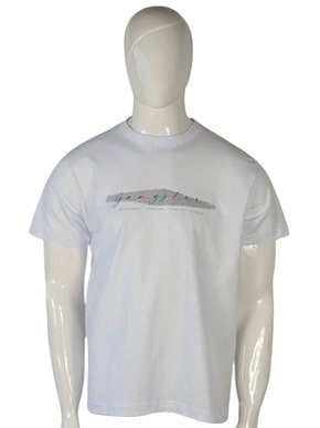 Camiseta Masculina Adulto Manga Curta Silk 10.16.4156 Gangster Branco