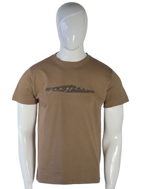 Camiseta Masculina Adulto Manga Curta Silk 10.16.4156 Gangster Marrom