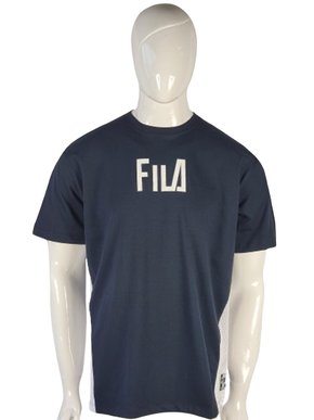 Camiseta Masculina Adulto Street Hop Classic Oversized F11L00392 Fila Preto e Branco